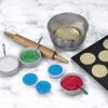 imageTovolo Winter Wonderland Holiday Templates Reverse Dishwasher Safe Set of 6 Cookie Stamps with Cutter