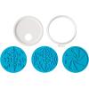 imageTovolo Winter Wonderland Holiday Templates Reverse Dishwasher Safe Set of 6 Cookie Stamps with Cutter
