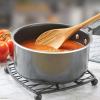 imageTovolo Wooden Slotted Cooking Utensil Toasted Beechwood Kitchen Spoon OneOlivewood