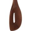 imageTovolo Wooden Slotted Cooking Utensil Toasted Beechwood Kitchen Spoon OneToasted Beechwood