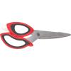 imageTovolo Comfort Grip Kitchen Shears With Comfort Grip Handles ampamp BuiltIn Bottle Opener Heavy Duty Kitchen Scissors With MicroSerrated Blade Printed Measurement Guide  Dishwasher Safe ampamp BPAFreeKitchen Shears