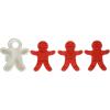 imageTovolo Gingerbread Girls Templates Reverse Dishwasher Safe Set of 6 Cookie Stamps with CutterGinger Boy