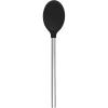 imageTovolo Mixing Stainless Steel Handle ScratchResistant ampamp HeatResistant Stirring Spoons Kitchen Utensil Safe for Nonstick Cookware ampamp Cast Iron Skillets Oyster Gray 15041201Black