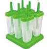 imageTovolo Popsicle Molds with Sticks 6Pack Groovy  Reusable Ice Pop Molds ampamp Sticks for Homemade Ice Pops ampamp Frozen Snacks  Stackable Popsicle Maker with Lid Dishwasher Safe ampamp BPAFree  GreenSpring Green