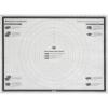 imageTovolo TrueBake Sil 12 Sheet Pan Mat wGrid for Baking Food and Meal Prep Cooking and MorePastry Mat