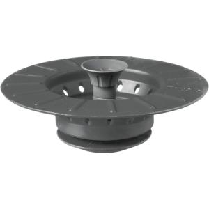 imageTovolo Collapsible Stopper and Strainer  Charcoal GrayCharcoal