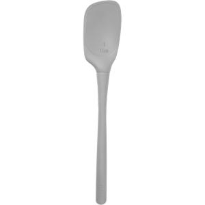 imageTovolo FlexCore All Silicone Deep Spoon with Angle Head CharcoalOyster Gray