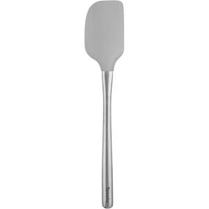 imageTovolo FlexCore Stainless Steel Handled Spatula HeatResistant ampamp BPAFree Silicone Turner Head Safe for Cast Iron ampamp NonStick Cookware DishwasherSafe Home ampamp KitchenOyster Gray