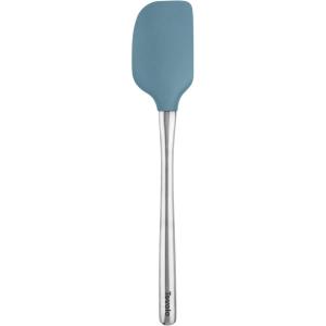 imageTovolo FlexCore Stainless Steel Handled Spatula HeatResistant ampamp BPAFree Silicone Turner Head Safe for Cast Iron ampamp NonStick Cookware DishwasherSafe Home ampamp KitchenBlue Slate