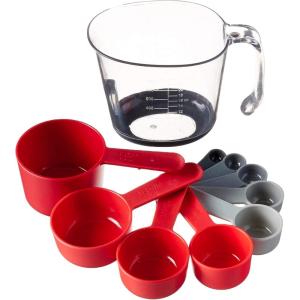 imageTovolo Magnetic Nested Measuring System Ideal for Wet and Dry Ingredients Dishwasher SafeTonal Red