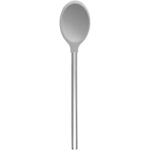 imageTovolo Mixing Stainless Steel Handle ScratchResistant ampamp HeatResistant Stirring Spoons Kitchen Utensil Safe for Nonstick Cookware ampamp Cast Iron Skillets Oyster Gray 15041201Oyster Gray