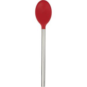imageTovolo Mixing Stainless Steel Handle ScratchResistant ampamp HeatResistant Stirring Spoons Kitchen Utensil Safe for Nonstick Cookware ampamp Cast Iron Skillets Oyster Gray 15041201Cayenne