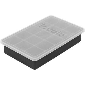imageTovolo Perfect Cube Ice Mold Trays Sturdy Silicone Fade Resistant 125quot Cubes Assorted Set of 4Cayenne