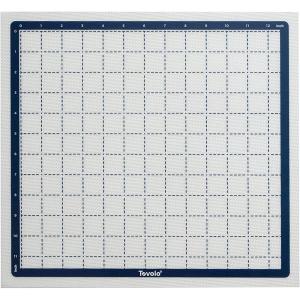 imageTovolo ProGrade Sil 12 Sheet Pan Mat wGrid for Baking Food and Meal Prep Cooking and MoreCookie Sheet with Grid