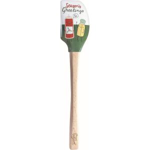 imageTovolo Seasons Greeting Holiday Spatulart Spatula Kitchen Utensil for Food and Meal Prep Baking Mixing Turning and MoreSeasons Greeting