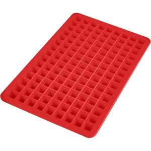 imageTovolo Silicone Mini Ice Cube Tray with Lid Charcoal  Silicone Tray for Freezing Mini IceBPAFree Silicone and PlasticCandy Apple