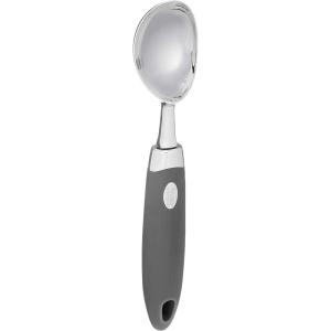 imageTovolo Stainless Steel Ice Cream Cookie Scoop Ergonomic Soft Serve Custard Scooper BPA Free Food Safe Dishwasher Safe IceCream Spade Slate GrayGray