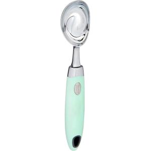 imageTovolo Stainless Steel Ice Cream Cookie Scoop Ergonomic Soft Serve Custard Scooper BPA Free Food Safe Dishwasher Safe IceCream Spade Slate GrayMint