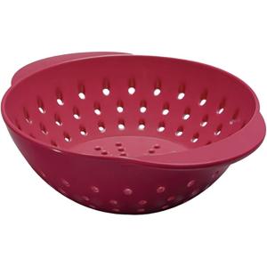 imageTovolo Strawberry Huller Stainless Steel Fruit Huller ampamp Pitter Reusable Strawberry Stem Remover With EasyGrip Handle DishwasherSafe ampamp BPAfreeCayenne
