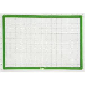 imageTovolo TrueBake Sil 12 Sheet Pan Mat wGrid for Baking Food and Meal Prep Cooking and MoreHalfSheet