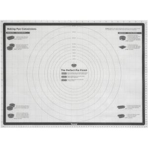 imageTovolo TrueBake Sil 12 Sheet Pan Mat wGrid for Baking Food and Meal Prep Cooking and MorePastry Mat