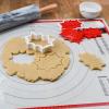 imageTovolo Burst Reversible Templates Set of 6 Stamps Comic Book Cookie Cutter DishwasherSafe Red