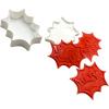 imageTovolo Burst Reversible Templates Set of 6 Stamps Comic Book Cookie Cutter DishwasherSafe Red