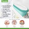 imageTovolo GlideAScoop Reusable Ice Cream Tub Flamingo  Airtight BPAFree Ice Cream Container for Homemade Ice Cream Compact Freezer Storage Dishwasher Safe 15 QuartTropical Breeze
