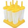 imageTovolo Groovy Ice Pop Molds DripGuard Handle 4 Ounce Popsicles Set of 6 Yellow