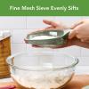 imageTovolo Scoop ampamp Sift Ergonomic Fine Mesh Sieve Flour Sifter Easy Scoop 1 Measuring Cup DishwasherSafe Baking Tool for Dusting ampamp Aerating ThymeThyme
