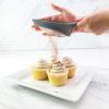 imageTovolo Scoop ampamp Sift Ergonomic Fine Mesh Sieve Flour Sifter Easy Scoop 1 Measuring Cup DishwasherSafe Baking Tool for Dusting ampamp Aerating ThymeCharcoal