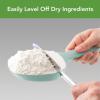 imageTovolo Scoop ampamp Sift Ergonomic Fine Mesh Sieve Flour Sifter Easy Scoop 1 Measuring Cup DishwasherSafe Baking Tool for Dusting ampamp Aerating ThymeBlue Haze