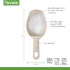 imageTovolo Scoop ampamp Sift Ergonomic Fine Mesh Sieve Flour Sifter Easy Scoop 1 Measuring Cup DishwasherSafe Baking Tool for Dusting ampamp Aerating ThymeOatmeal
