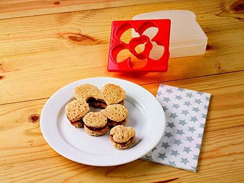 image:imageTovolo Whale amp Octopus Sandwich Shaper KidFriendly Dishwasher SafeLadybug  Flower